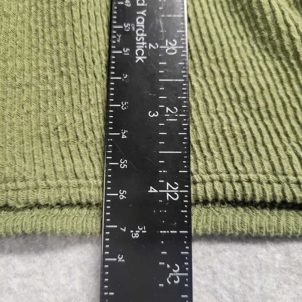 Madewell Elwood‎ Knot Front Top Sweater  In Palm Tree Green Women's Size Large - Picture 5 of 8
